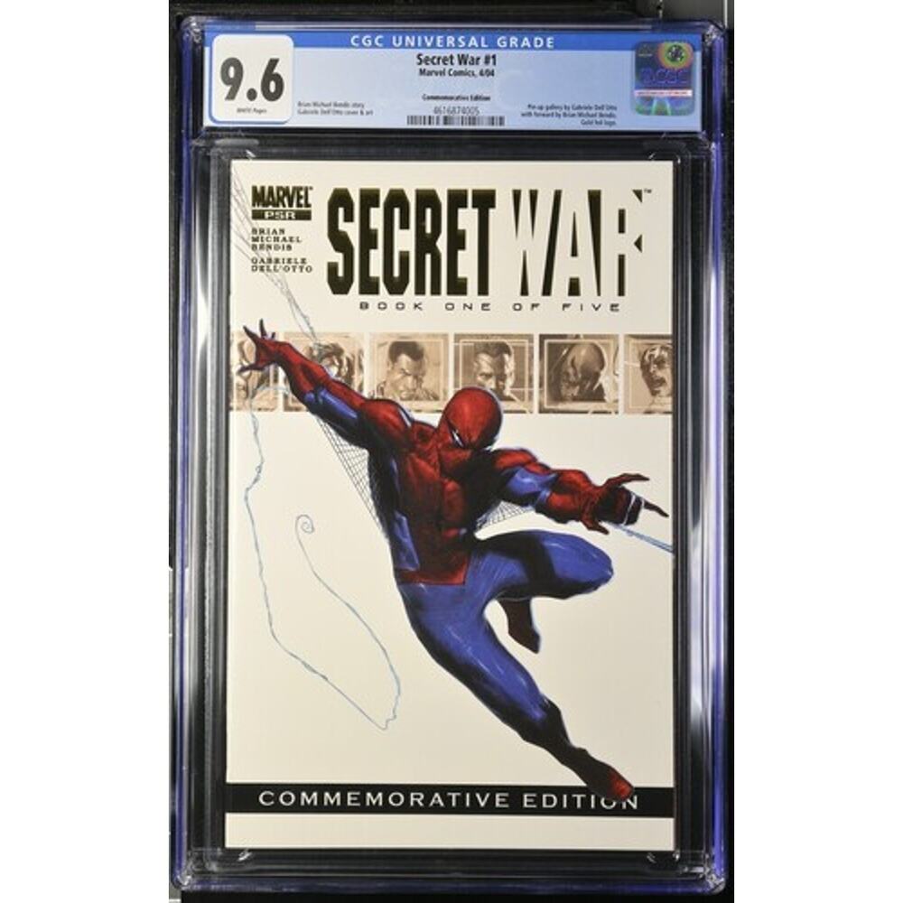 Secret War #1 CGC 9.6 Commemorative Ed. Marvel Comics 2004 Bendis Dell'Otto